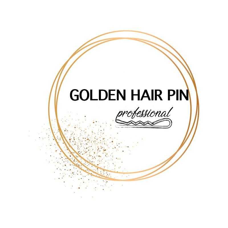 Golden Hair Pin Professional