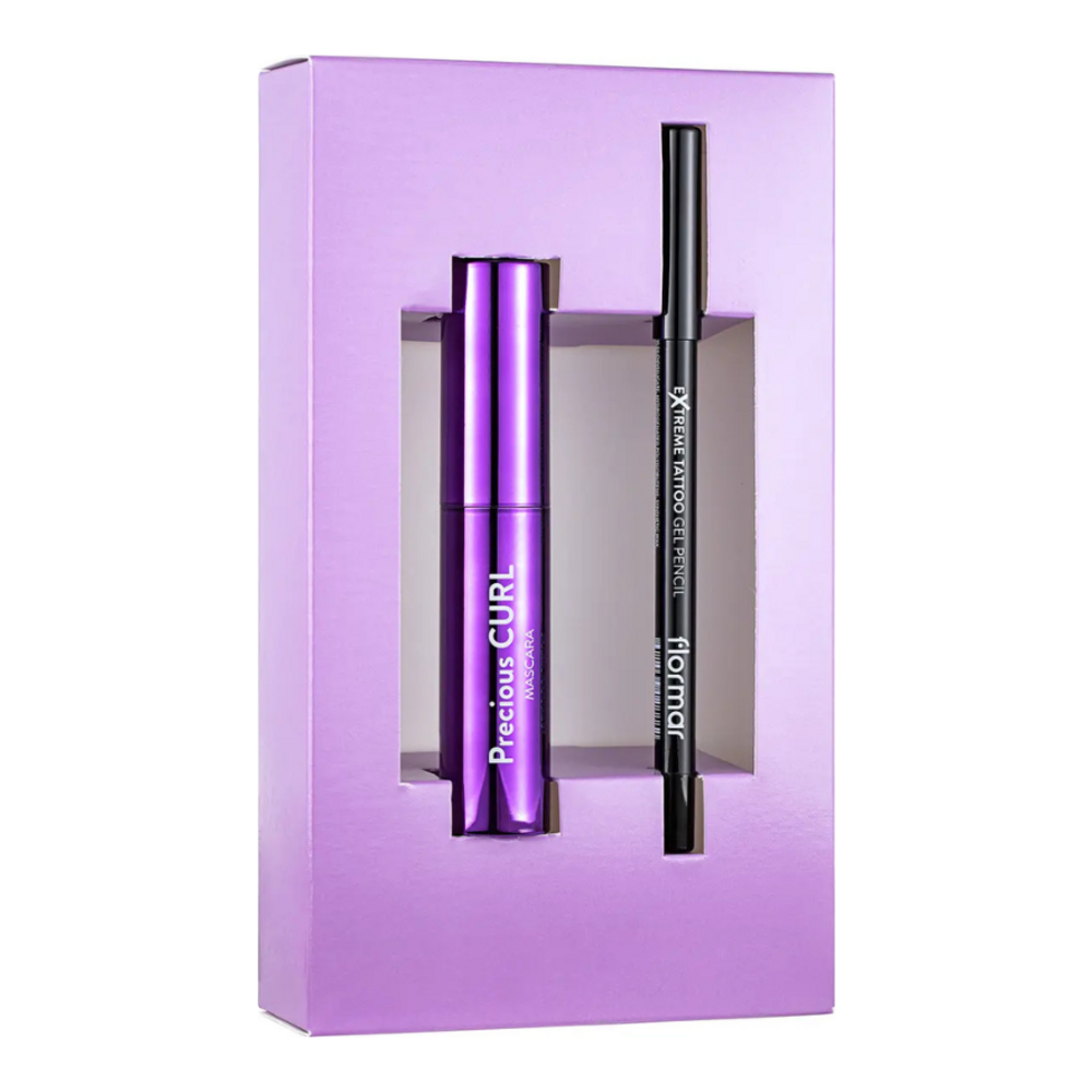 Flormar Eyes Coffret (Precious curl mascara and Extreme Tattoo 06) - Image 3