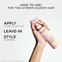 Kerastase Gloss Absolu Glaze Milk (Anti-Frizz Spray) 190ml - Image 4