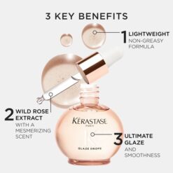 Kerastase Gloss Absolu Glaze Drops (Anti-Frizz Hair Oil) 45ml - Image 3
