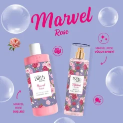 TBF - Marvel Rose Shower Gel 400 ML - Image 5